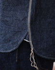 "Selvedge" Chambray Work Shirt- Indigo (SJCBS25)