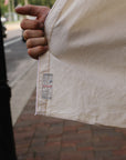 "Selvedge" Chambray Work Shirt- Ecru (SJCBS25)