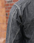 "Selvedge" Chambray Work Shirt- Black (SJCBS25)