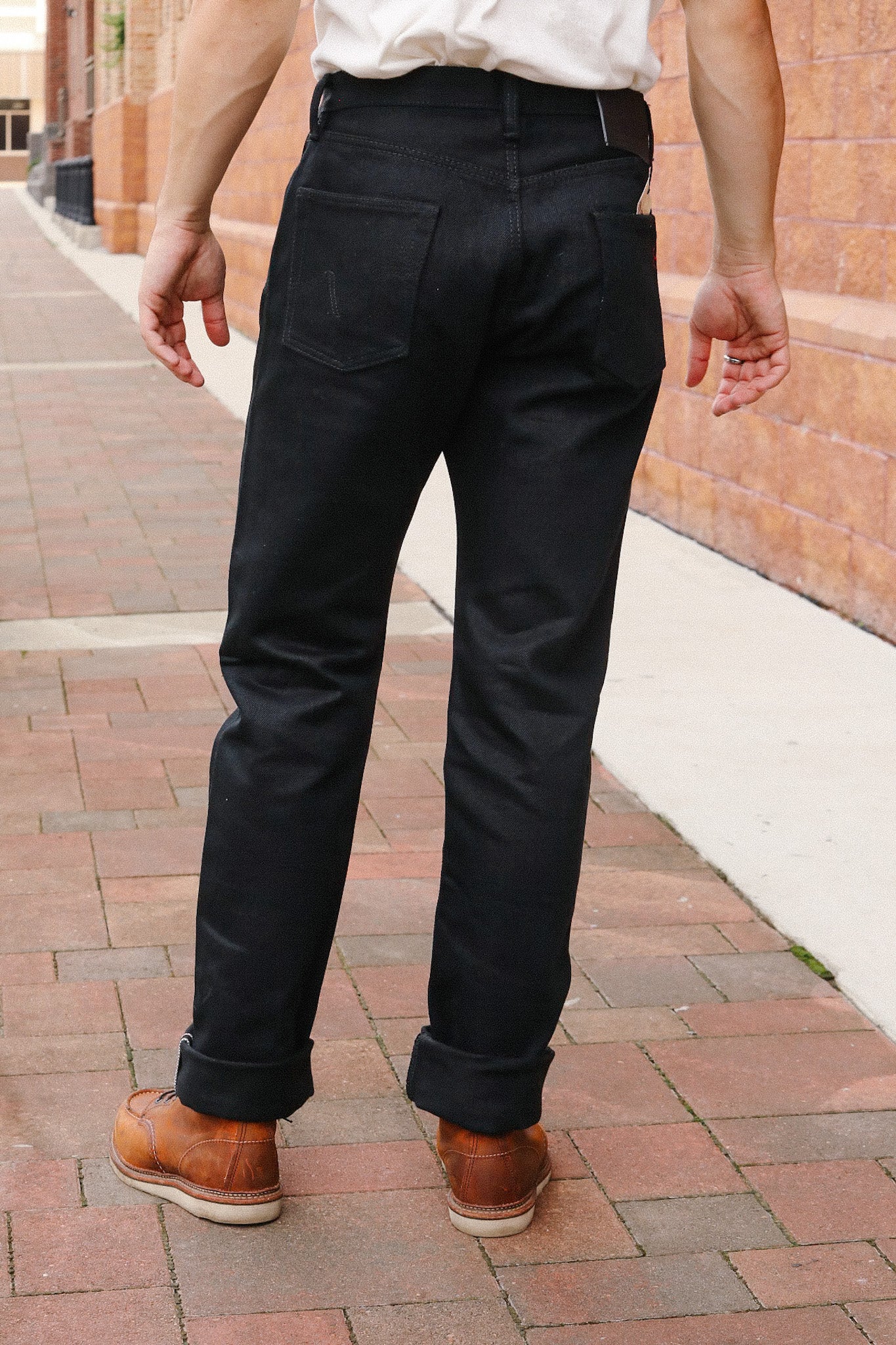 21oz Selvedge Denim Medium/High Rise Tapered Cut