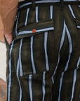 Drunken Stripe 2 Way Pant-Olive (SJAP25-DPS)