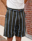 Drunken Stripe 2 Way Pant-Olive (SJAP25-DPS)