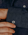 scout- NAVY chambray LS NEW