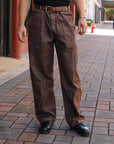 Harvest Pant- Brown Denim