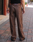 Harvest Pant- Brown Denim
