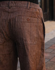 Harvest Pant- Brown Denim