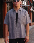 Short Sleeve Workshirt- Charcoal