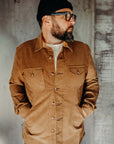 Crissman Overshirt - Dark Tan Moleskin