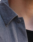 Short Sleeve Workshirt- Charcoal
