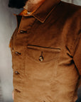 Crissman Overshirt - Dark Tan Moleskin