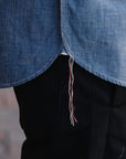 5oz Chambray Shot Sleeve Work Shirt- Blue (FN-SCK010S)