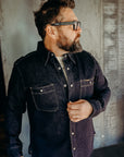 12oz Selvedge Denim Work Shirt With Snaps - Indigo IHSH-326-IND