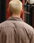 Utility Shirt- Brown Chambray
