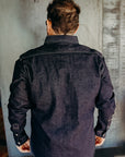 12oz Selvedge Denim Work Shirt With Snaps - Indigo IHSH-326-IND