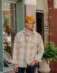 Crosscut Flannel - Alabaster Twill
