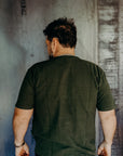 No.8 Slub Nep s/s T-Shirt - Green