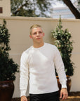 Big Waffle Thermal- Off White (60BW)