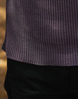 Big Waffle Thermal- Purple Navy (60BW)