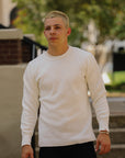 Double Honeycomb Thermal T-Shirt - Off White (60WH)