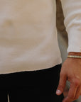 Double Honeycomb Thermal T-Shirt - Off White (60WH)