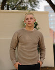 Big Waffle Thermal- Beige (60BW)