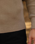 Big Waffle Thermal- Beige (60BW)