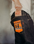 777 Selvedge Denim Slim Tapered Cut Jeans - 14oz Indigo IH-777S-142