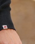 Double Honeycomb Thermal T-Shirt - Black (60WH)