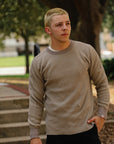 Double Honeycomb Thermal T-Shirt - Beige (60WH)