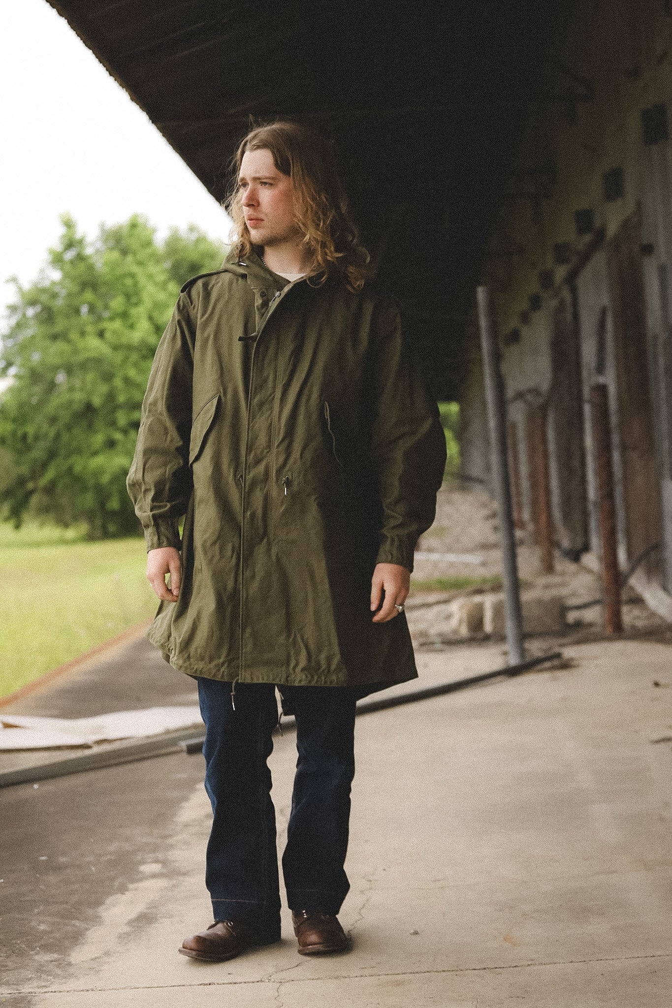 BR12266 Buzz Rickson M-51 Parka- Olive – Iron Shop Provisions