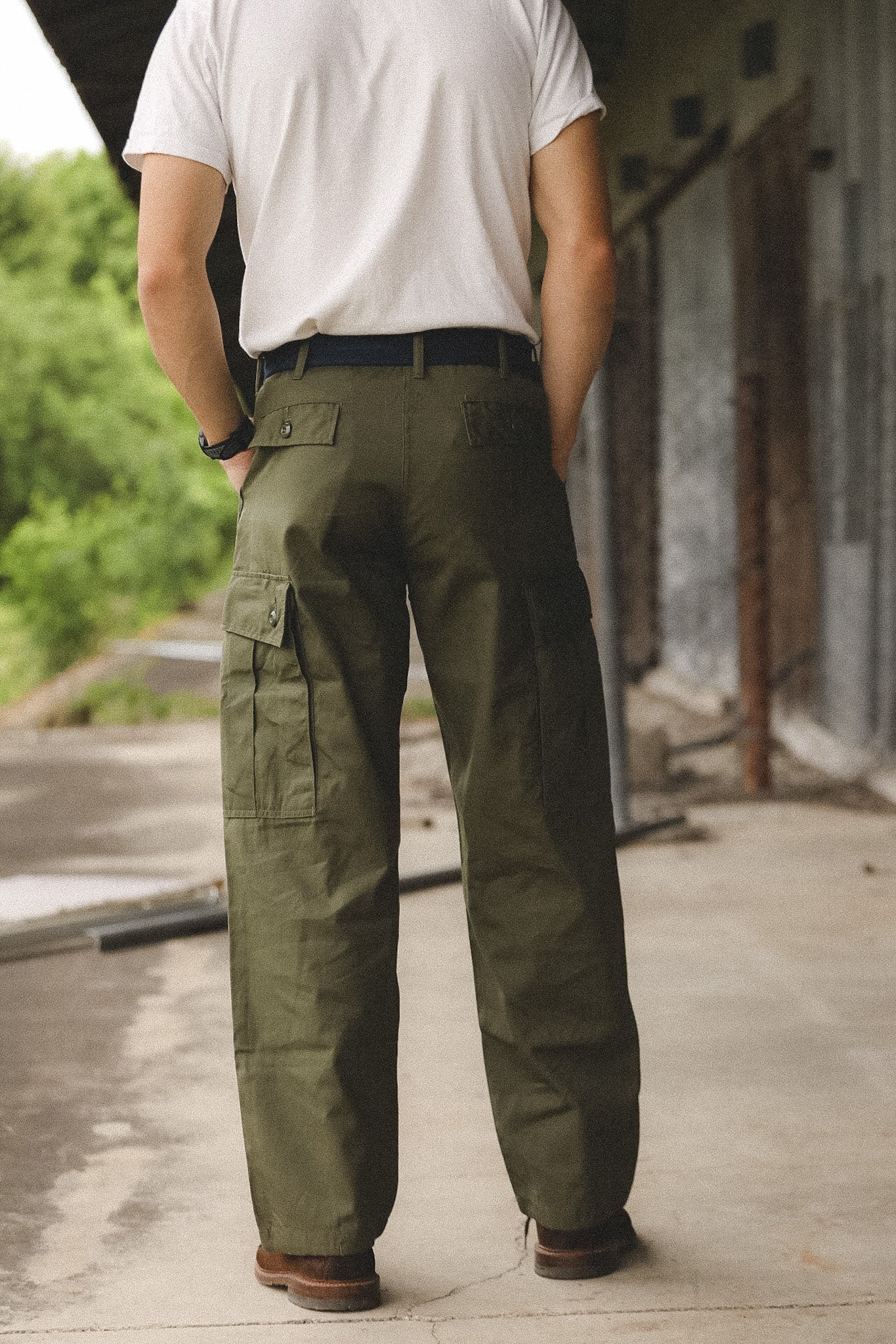 BR42500 Buzz Rickson Trousers, Poplin 