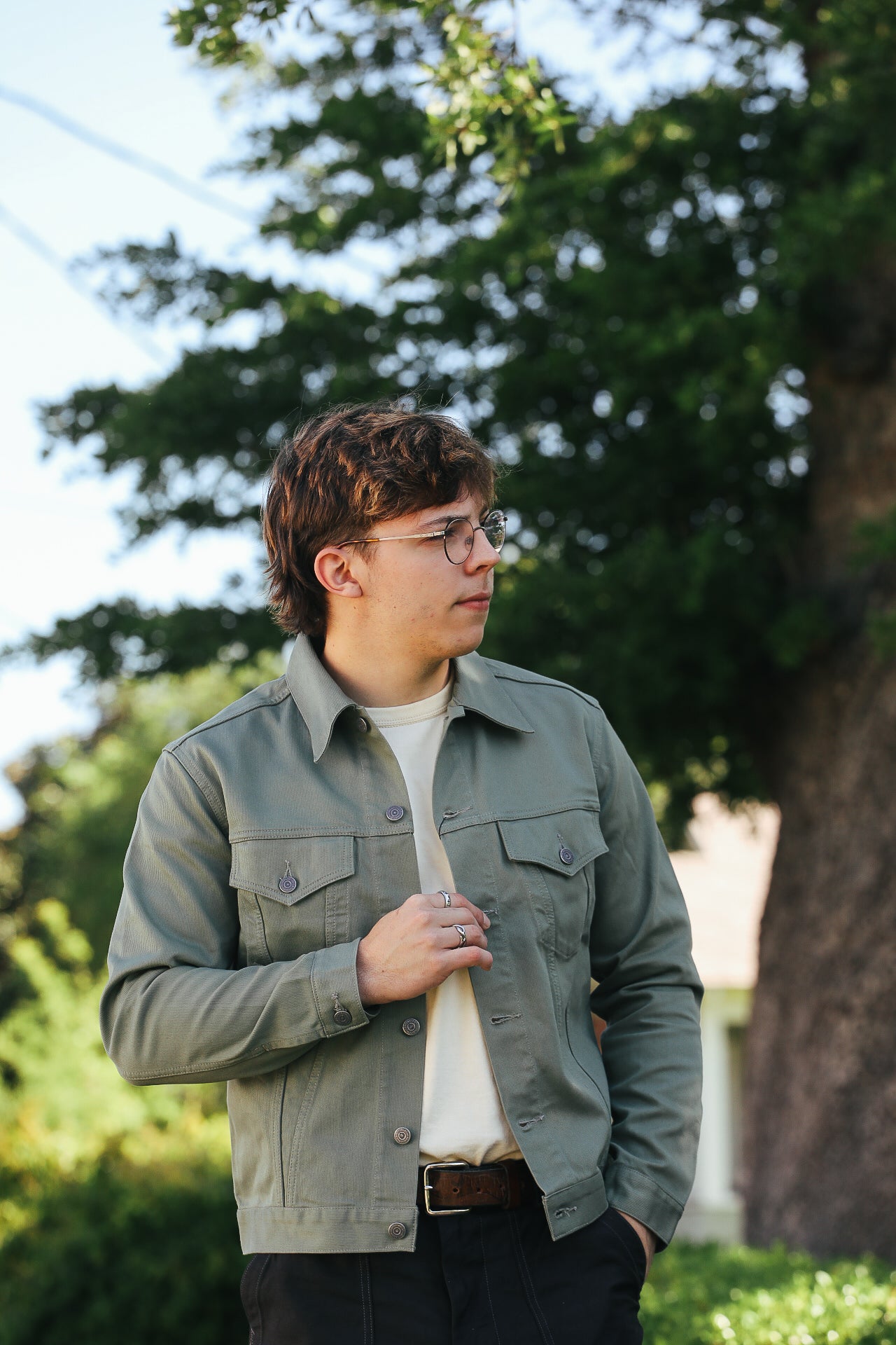 9oz Pique 60's Type 3 Jacket- Green (FN-OJ-C016) – Iron Shop