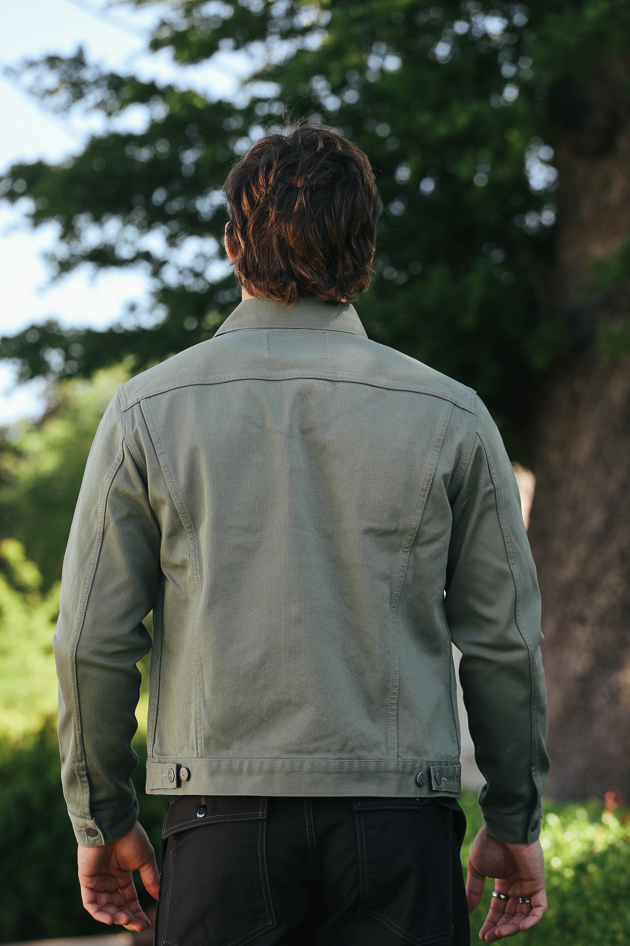 9oz Pique 60's Type 3 Jacket- Green (FN-OJ-C016) – Iron Shop