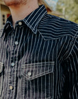10oz Denim Wabash Western Shirt The Flat Head (FN-SDW-701L)