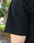 20oz Heavy Loopwheel Tee - Black (FN-HTK-001 )