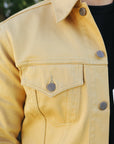 9oz Pique 60's Type 3 Jacket- Yellow (FN-OJ-C016)
