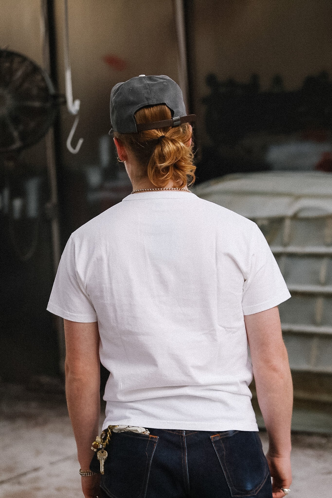 FN-THC-101P The Flat Head Pocket T-Shirt - White – Iron Shop 
