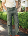 Studio D'Artisan Baker Pant- Army Green (1898)