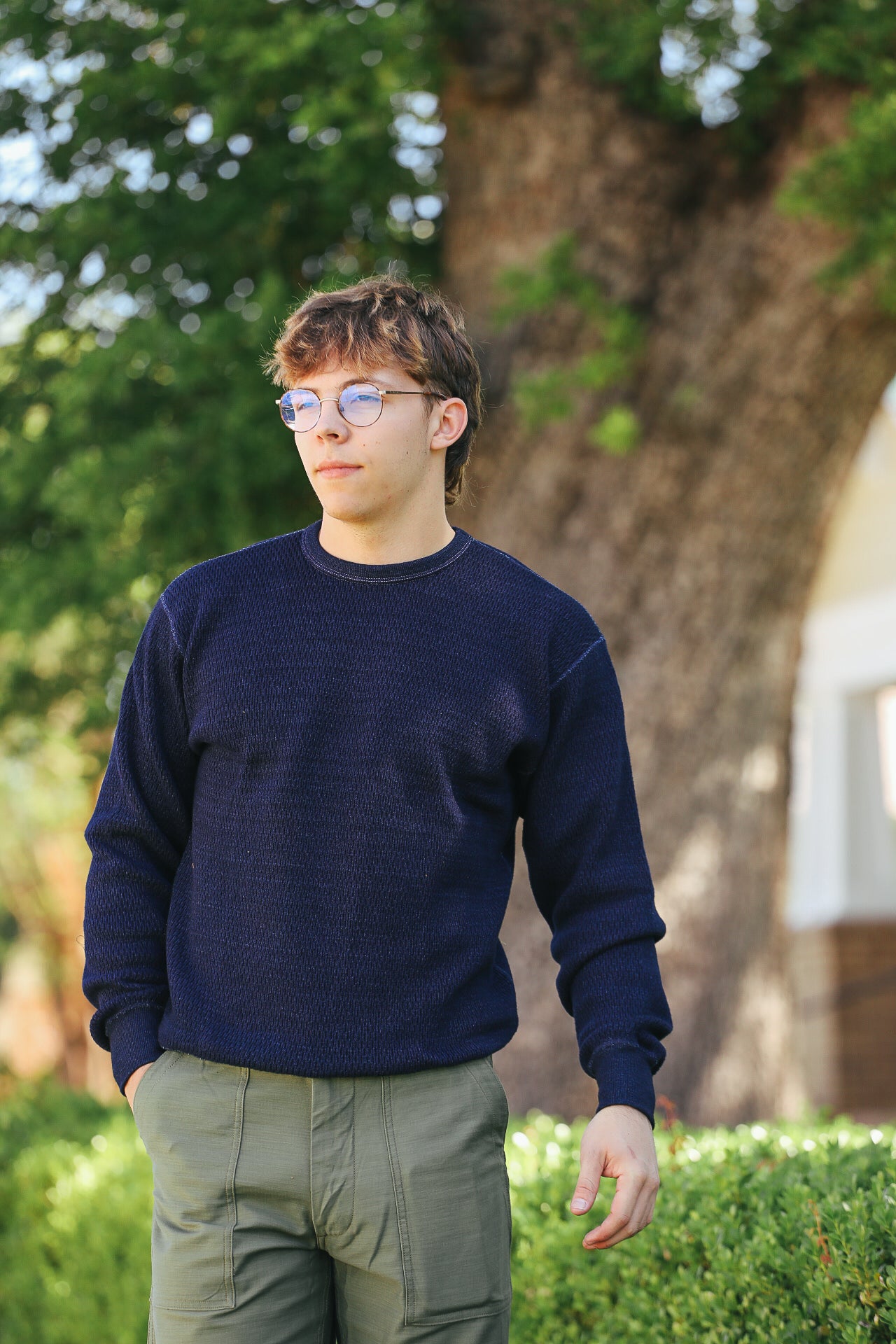 Knit Heavy Thermal- Indigo (FN-UTHL-001SP) – Iron Shop Provisions