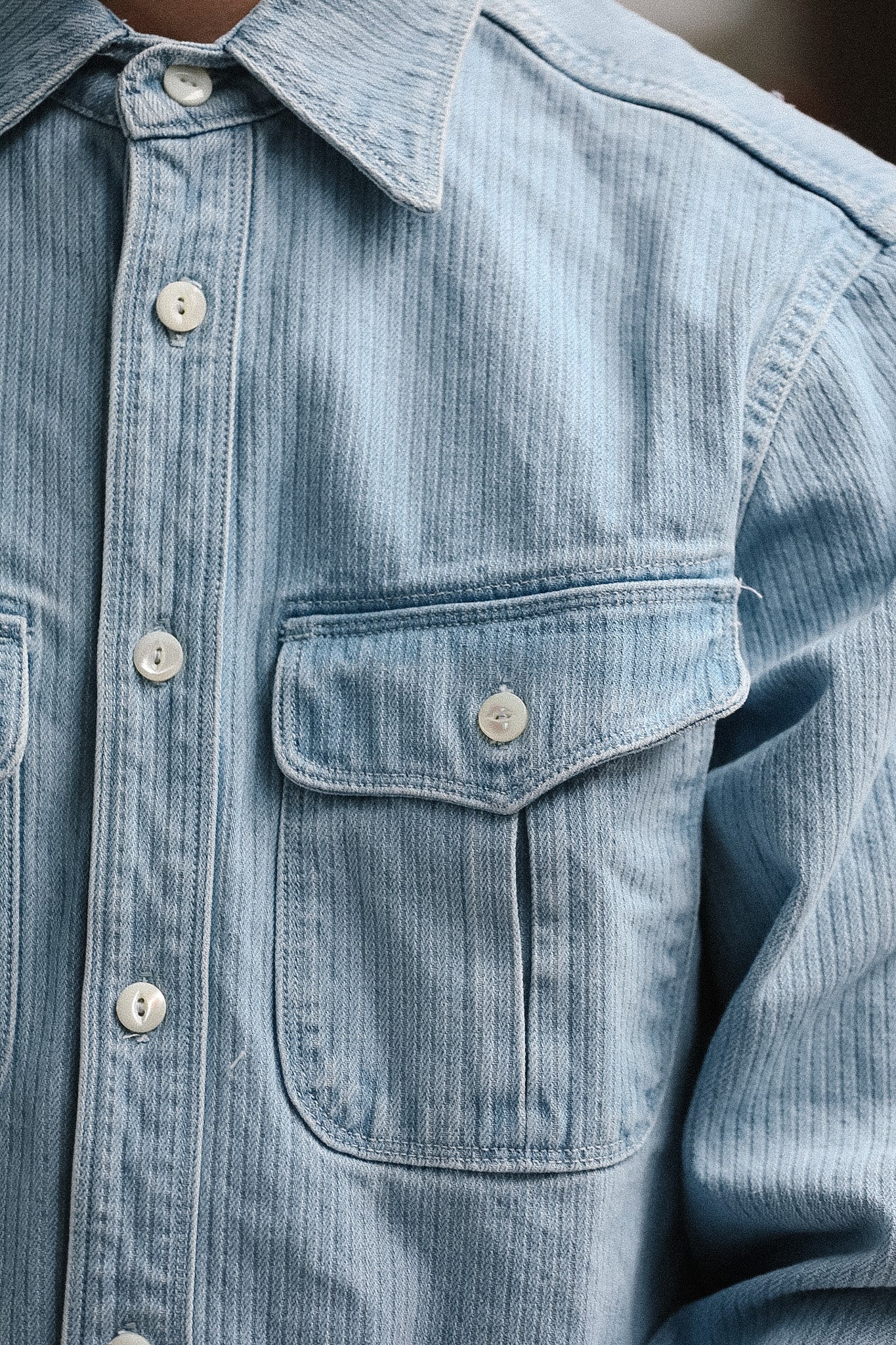 Freenote Cloth Rancho- Bleach Indigo Cord – Iron Shop Provisions