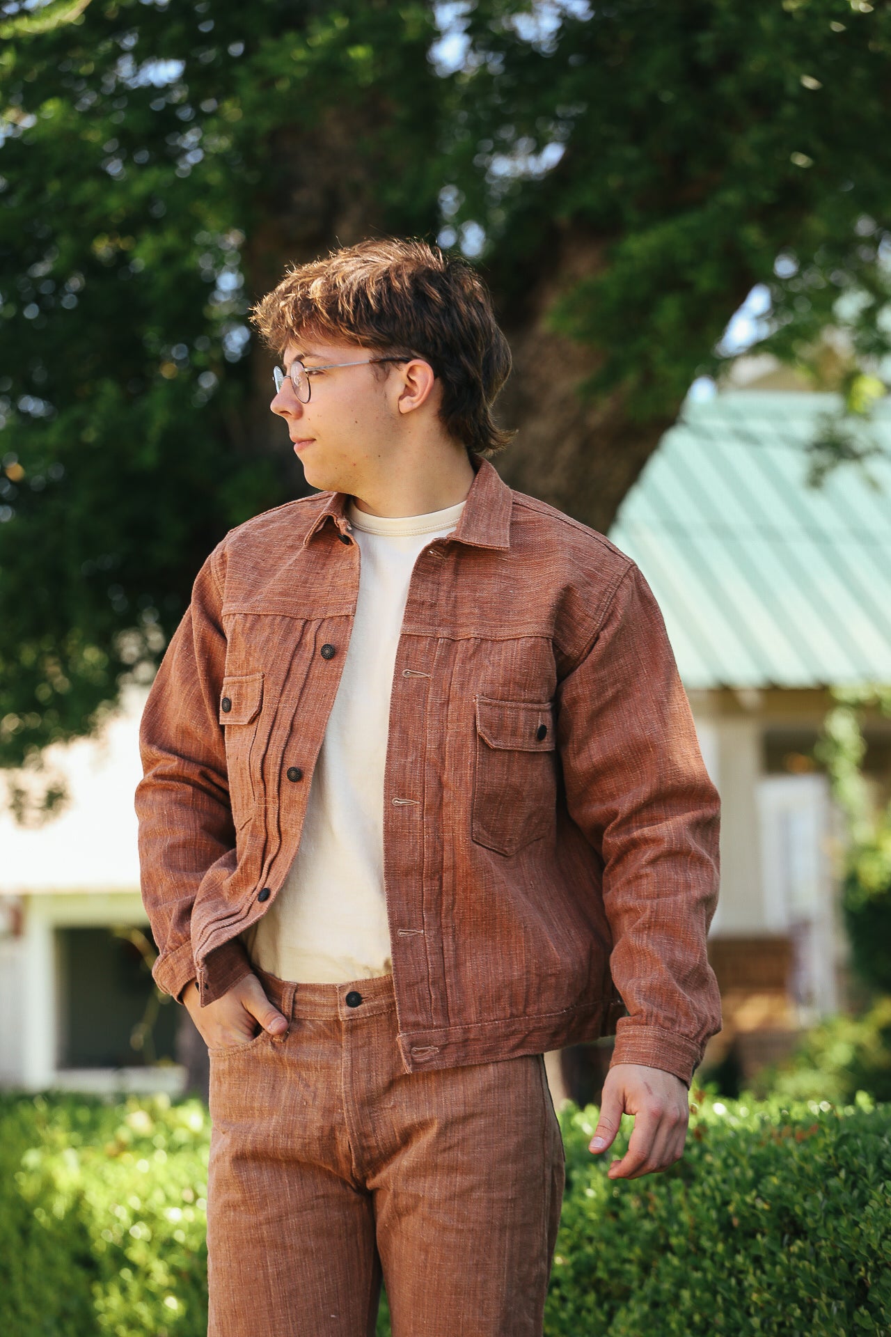 "KAKI-KYOKU" Type 2 Selvedge Jacket (SP-109)