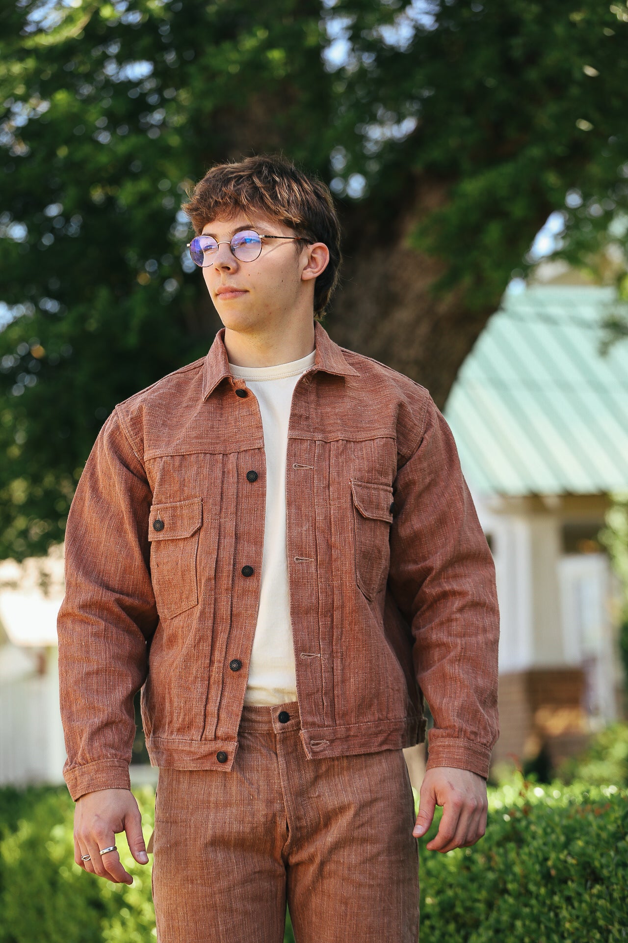 "KAKI-KYOKU" Type 2 Selvedge Jacket (SP-109)