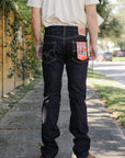 777 Selvedge Denim Slim Tapered Cut Jeans - 14oz Indigo IH-777S-142