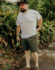 Cotton Easy Shorts - Olive