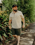 Cotton Easy Shorts - Olive