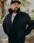 Whipcord N1 Deck Jacket - Black IHM-35-BLK