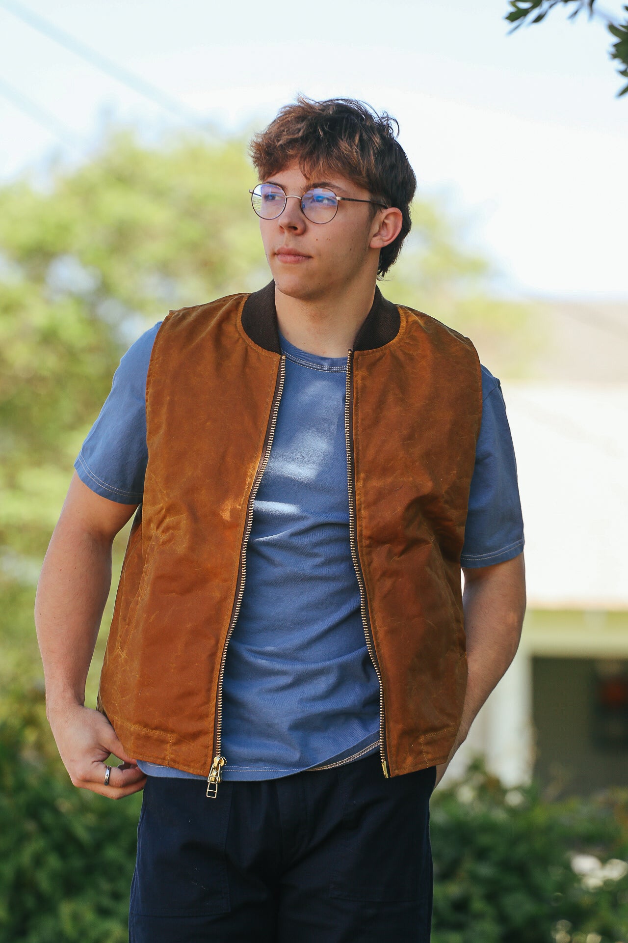 Flight Vest Gold Everwax