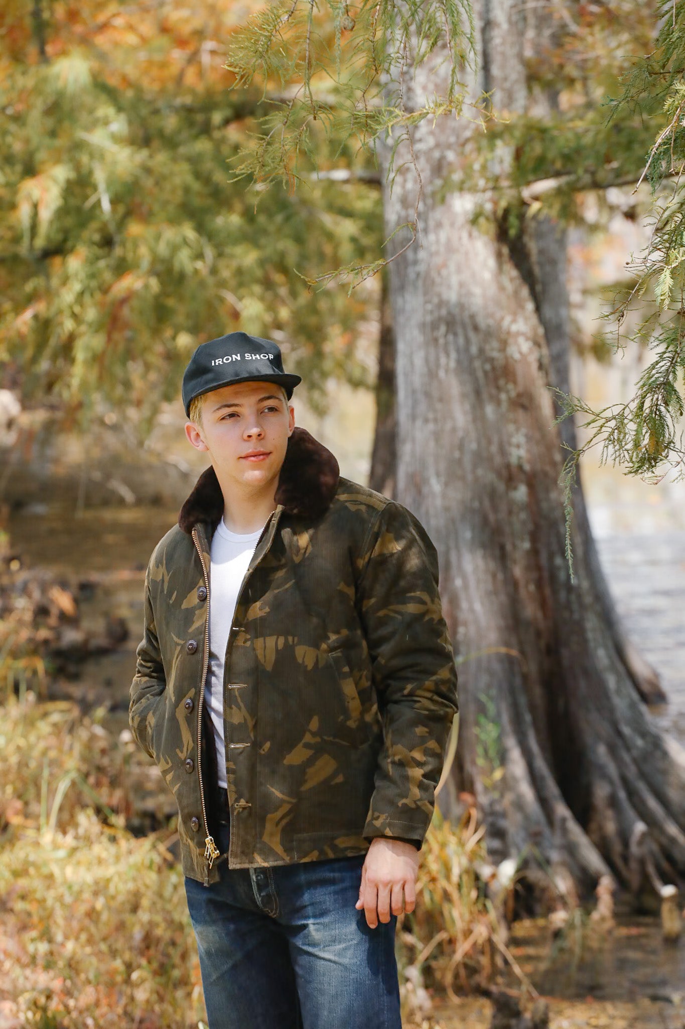 N-1 Deck Jacket - Darkwood Camouflage / Brown – Iron Shop Provisions