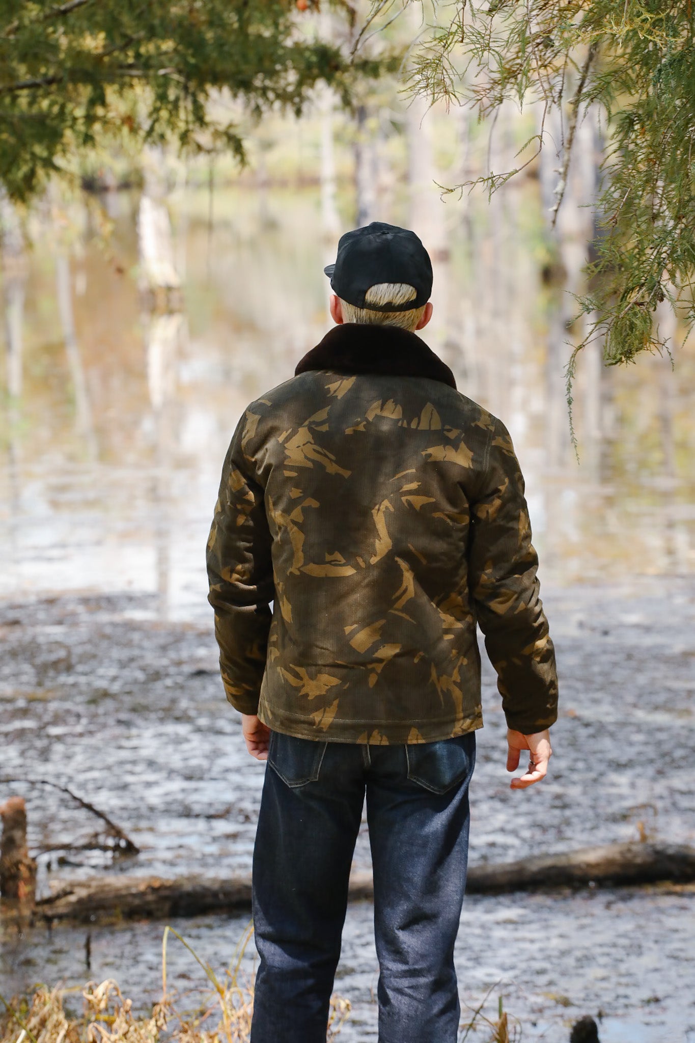 N-1 Deck Jacket - Darkwood Camouflage / Brown – Iron Shop Provisions