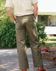 Baker Pants- French Work Serge Olive (JBPT10165S)